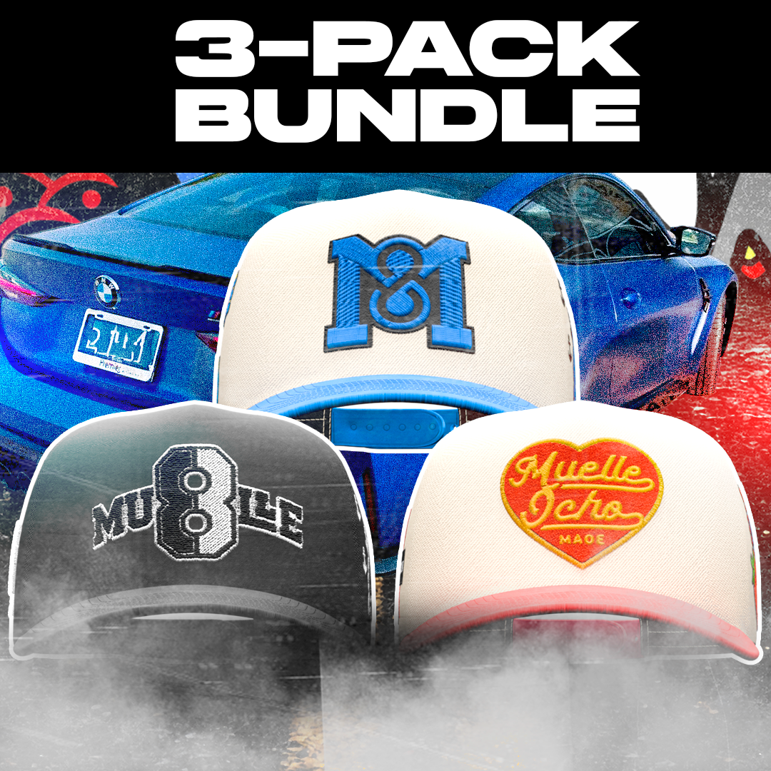 MUELLE 8 HATS - 3 PACK BUNDLE - PRE ORDER